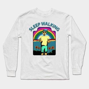 sleep walking classic design Long Sleeve T-Shirt